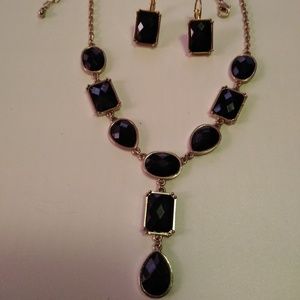 Necklace with matching earring set